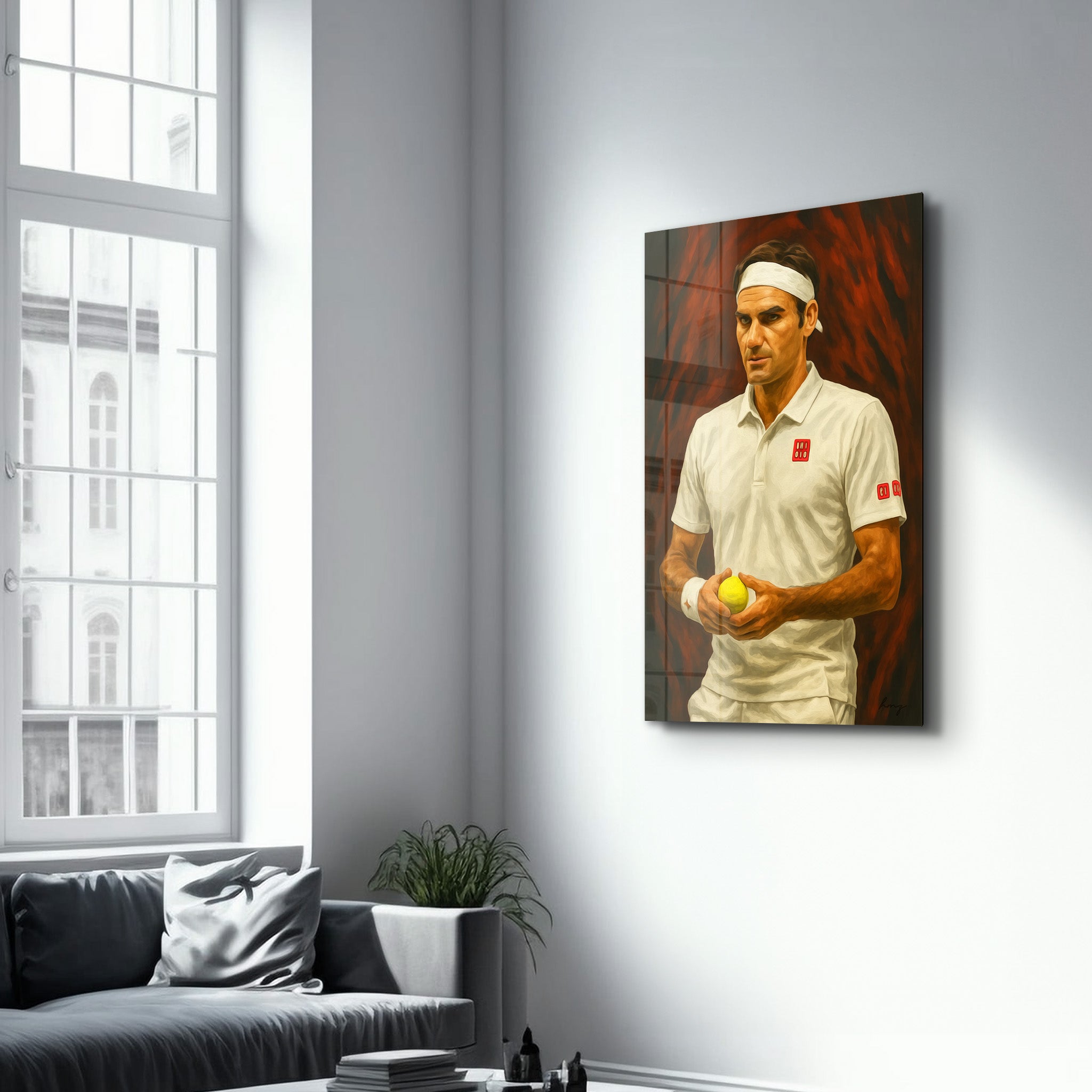 The Elegance – Glass Wall Art by HMZ