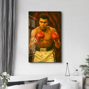 The Greatest – Glass Wall Art by HMZ