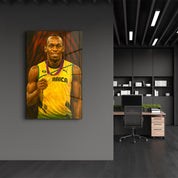 The Lightning – Glass Wall Art by HMZ