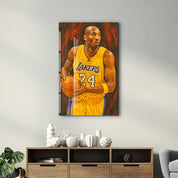 The Mamba – Glass Wall Art by HMZ
