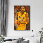 The Mamba – Glass Wall Art by HMZ
