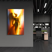 Wings of Vengeance – Glass Wall Art by HMZ