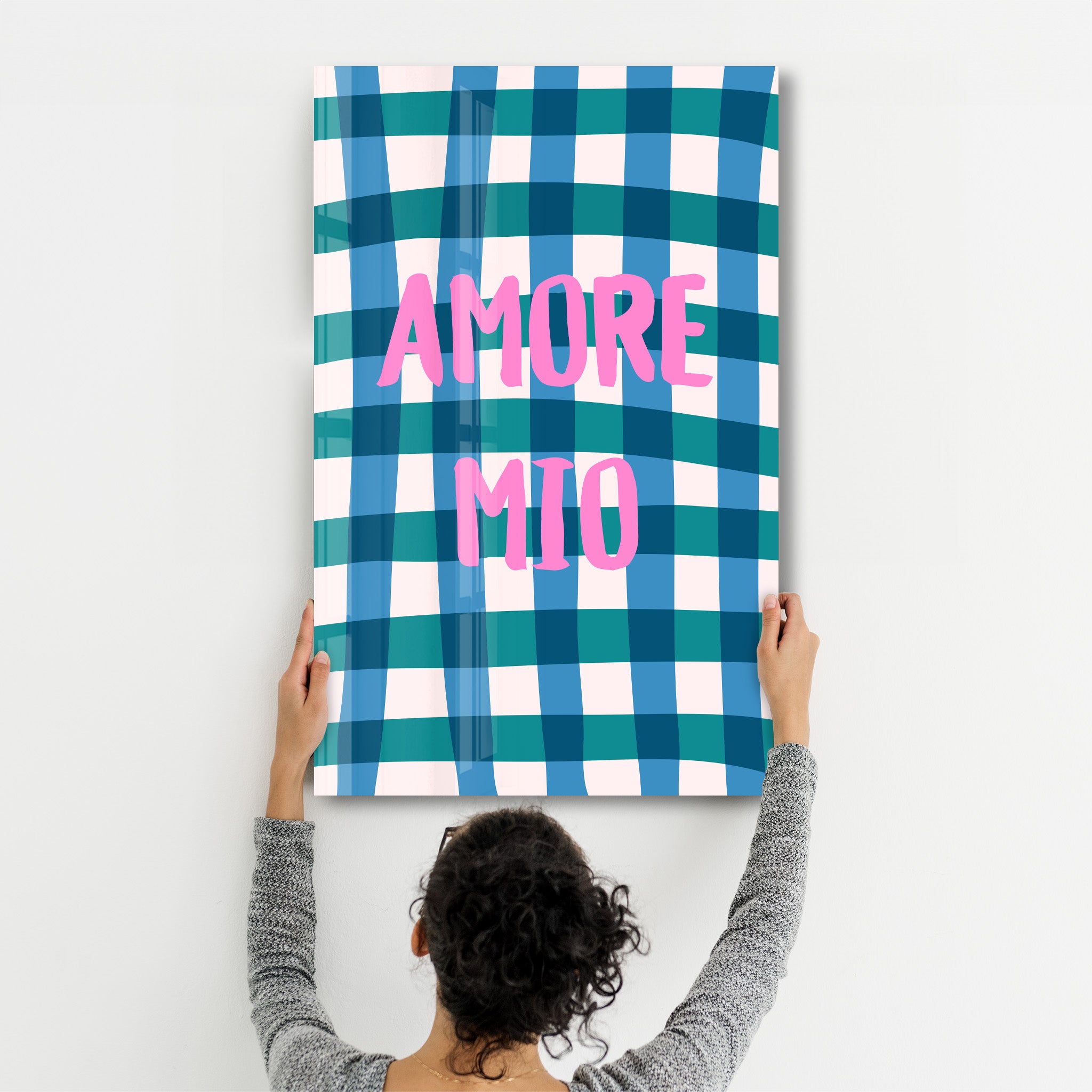 AMORE MIO | Glass Wall Art