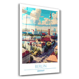 Berlin Germany 2-Travel Posters | Glass Wall Art