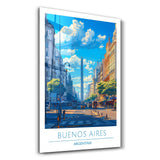Buenos Aires Argentina 1-Travel Posters | Glass Wall Art