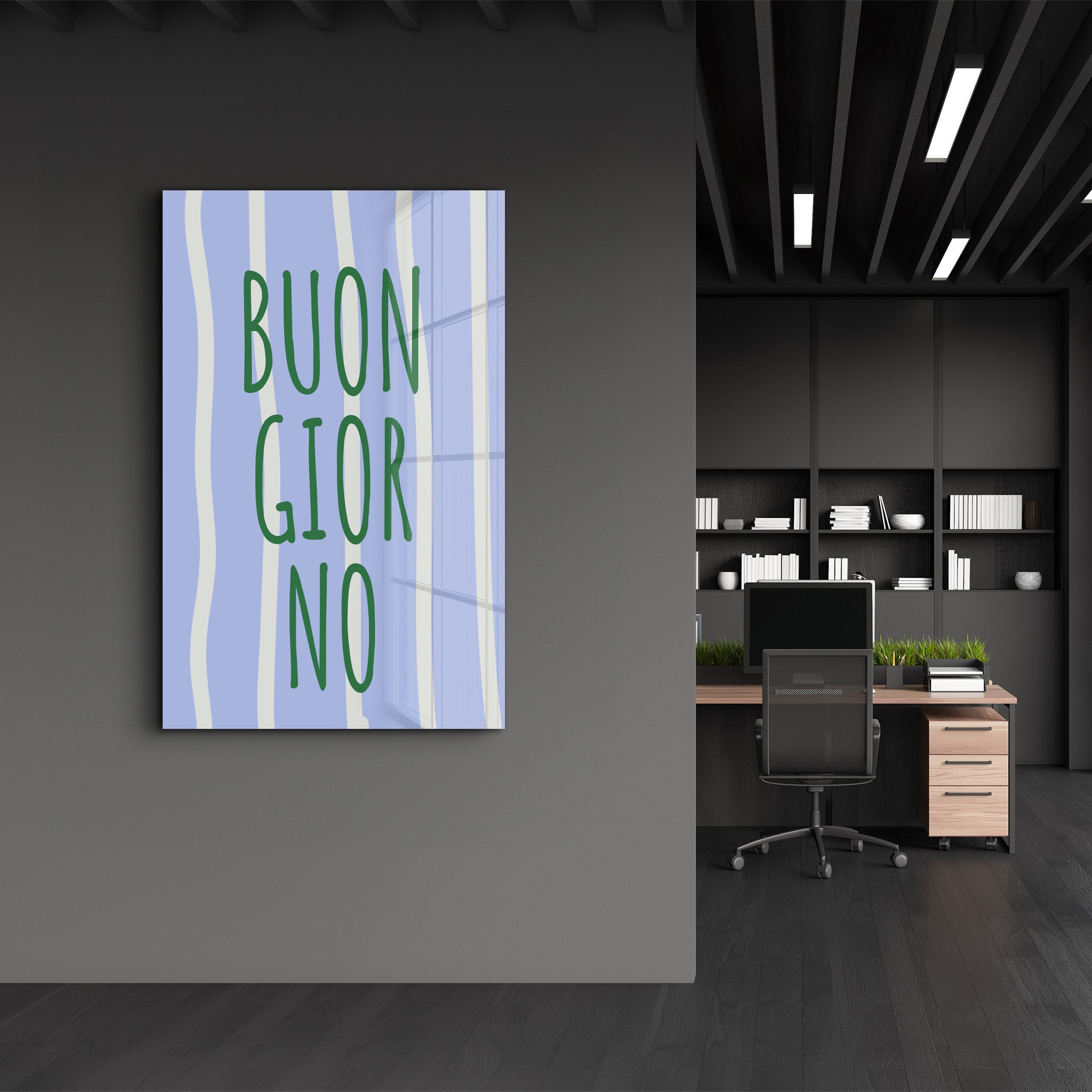 BUONGIORNO | Glass Wall Art