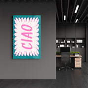 CIAO | Glass Wall Art