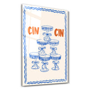 CIN CIN 2 | Glass Wall Art