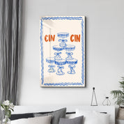 CIN CIN 2 | Glass Wall Art
