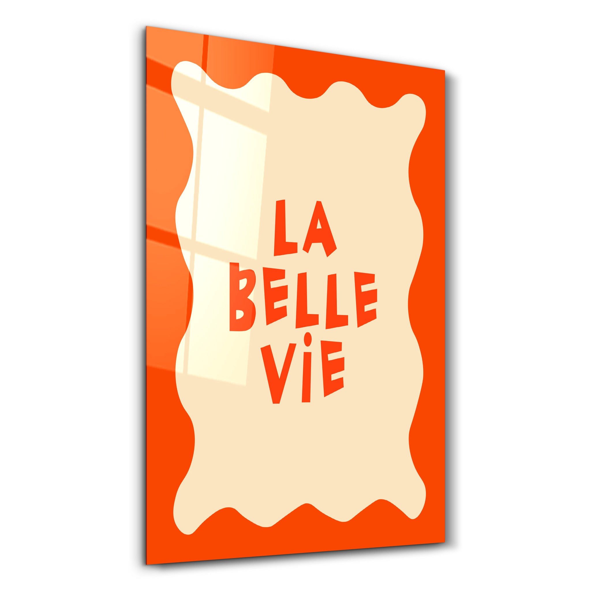 La Belle Vie | Glass Wall Art