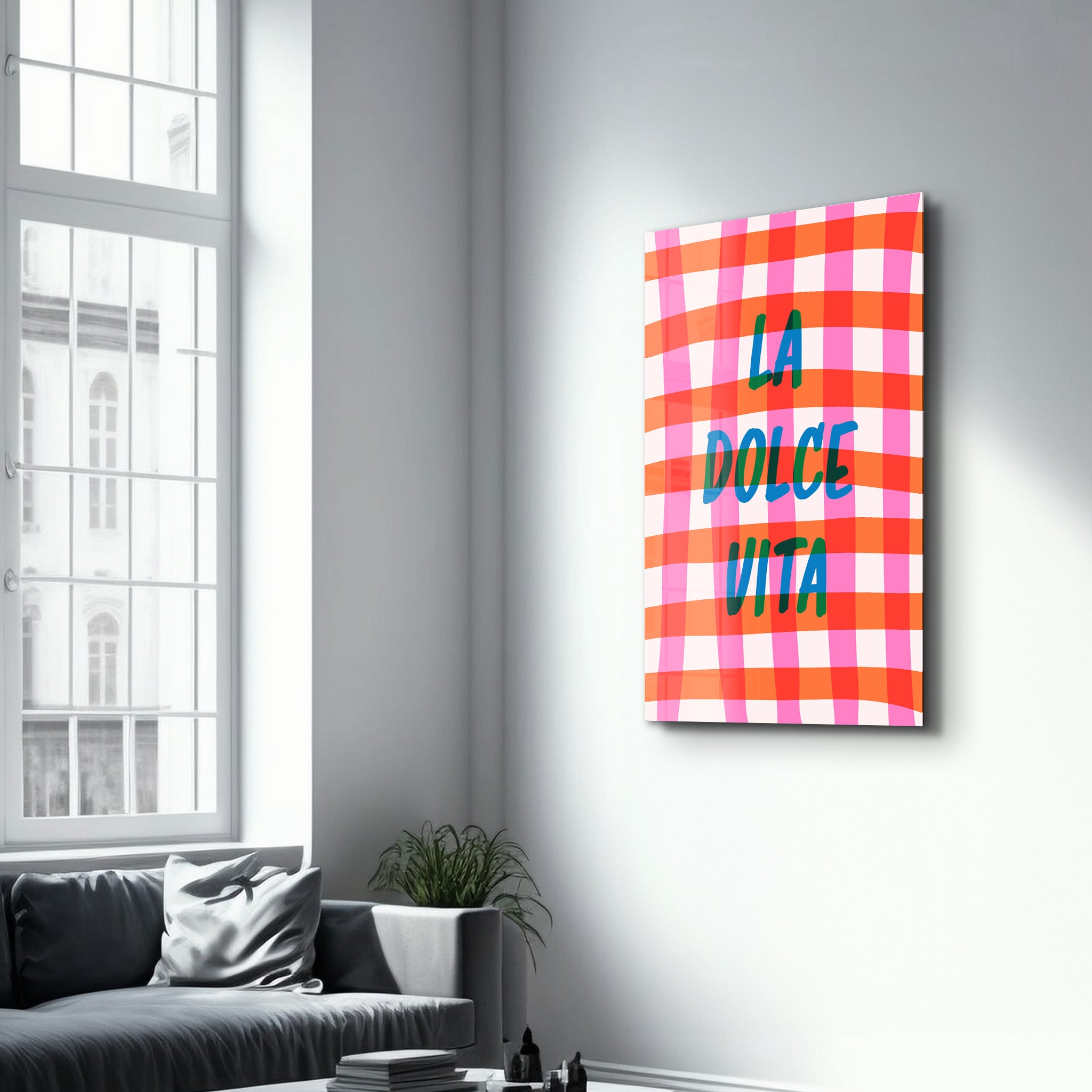 La Dolce Vita 2 | Glass Wall Art