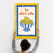 La Dolce Vita | Glass Wall Art
