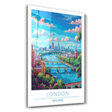 London England 1-Travel Posters | Glass Wall Art