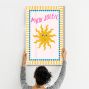 Mon Soleil | Glass Wall Art