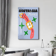 Nostalgia Fever | Glass Wall Art