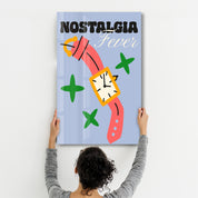 Nostalgia Fever | Glass Wall Art