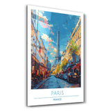 Paris France 1-Travel Posters | Glass Wall Art