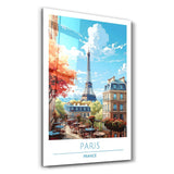 Paris France 3-Travel Posters | Glass Wall Art