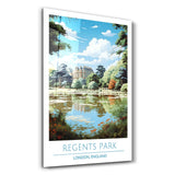 Regents Park 2-London England-Travel Posters | Glass Wall Art