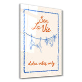 Sea La Vie | Glass Wall Art