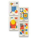 Bauhaus Quadro | Glass Wall Art