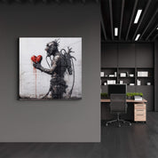 Cyberpunk Street Art | Glass Wall Art