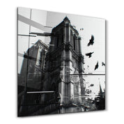 Gothic Cathedral in Motion | Glass Wall Art