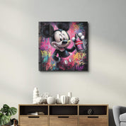 Mouse Unleashed | Glass Wall Art