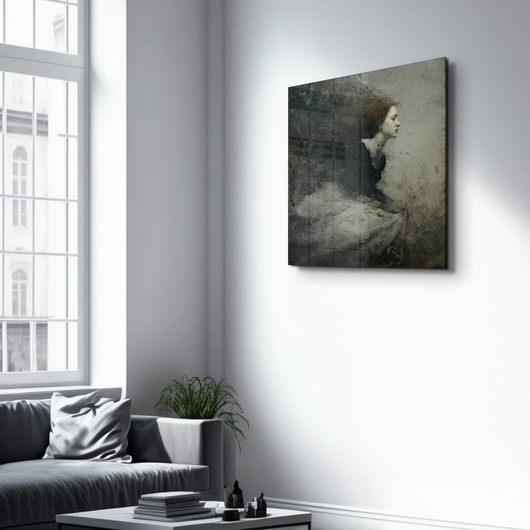 She Who Remains | Glass Wall Art