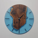 Enchanted SilverBerry Tree & Resin Timepiece | Wall Clock
