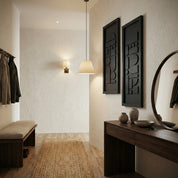 Modern Geometric – 2 Piece Wooden Wall Art Set