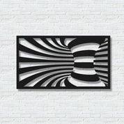 ・"Spiral R"・Premium Metal Wall Art - Limited Edition - ArtDesigna Glass Printing Wall Art