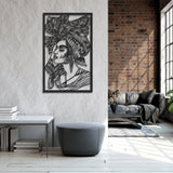 ・"Cuban Woman"・Premium Metal Wall Art - Limited Edition