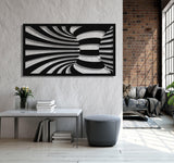 ・"Spiral R"・Premium Metal Wall Art - Limited Edition