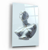Statue | Glass Wall Art
