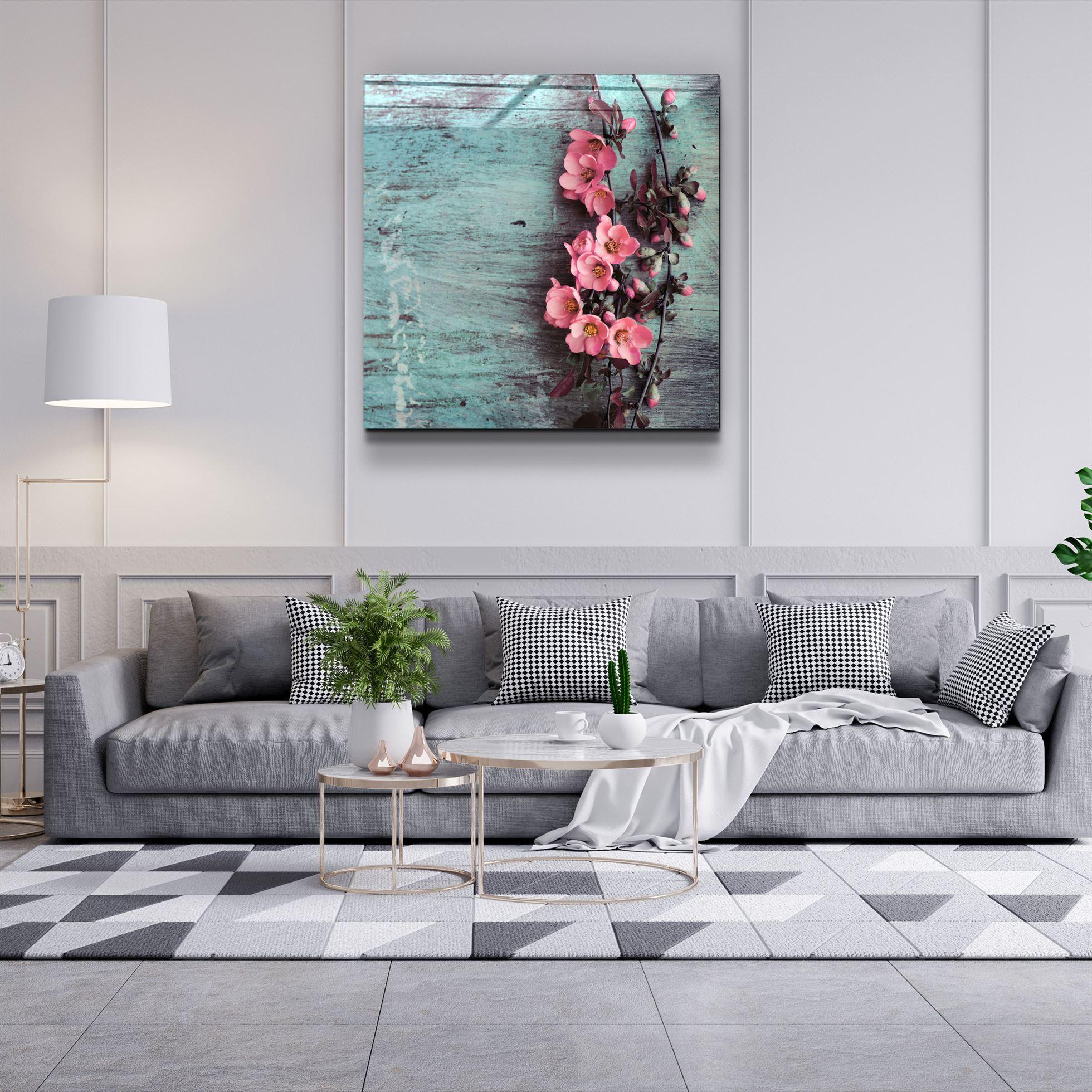 ・"Flower"・Glass Wall Art - ArtDesigna Glass Printing Wall Art