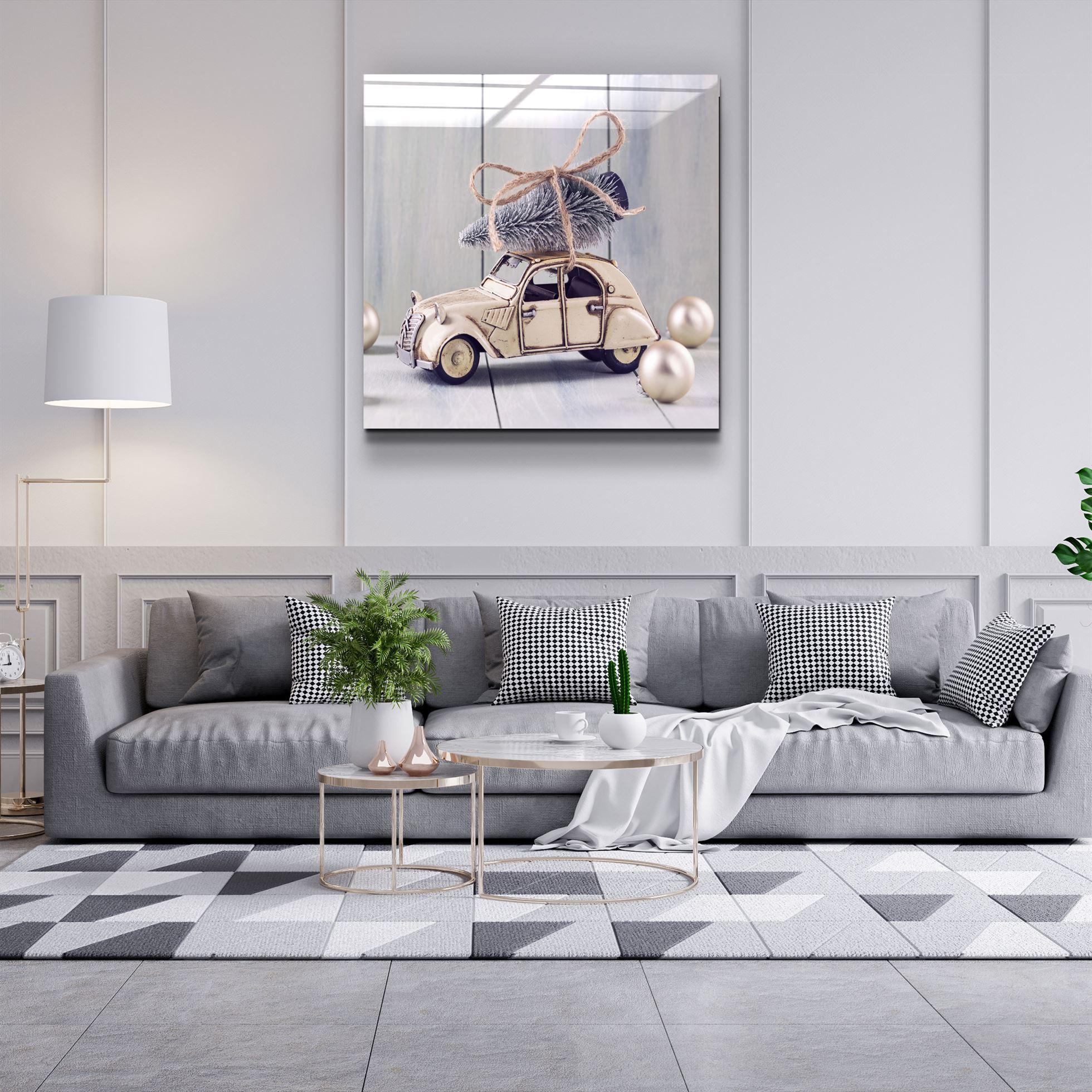 ・"The Car"・Glass Wall Art - ArtDesigna Glass Printing Wall Art