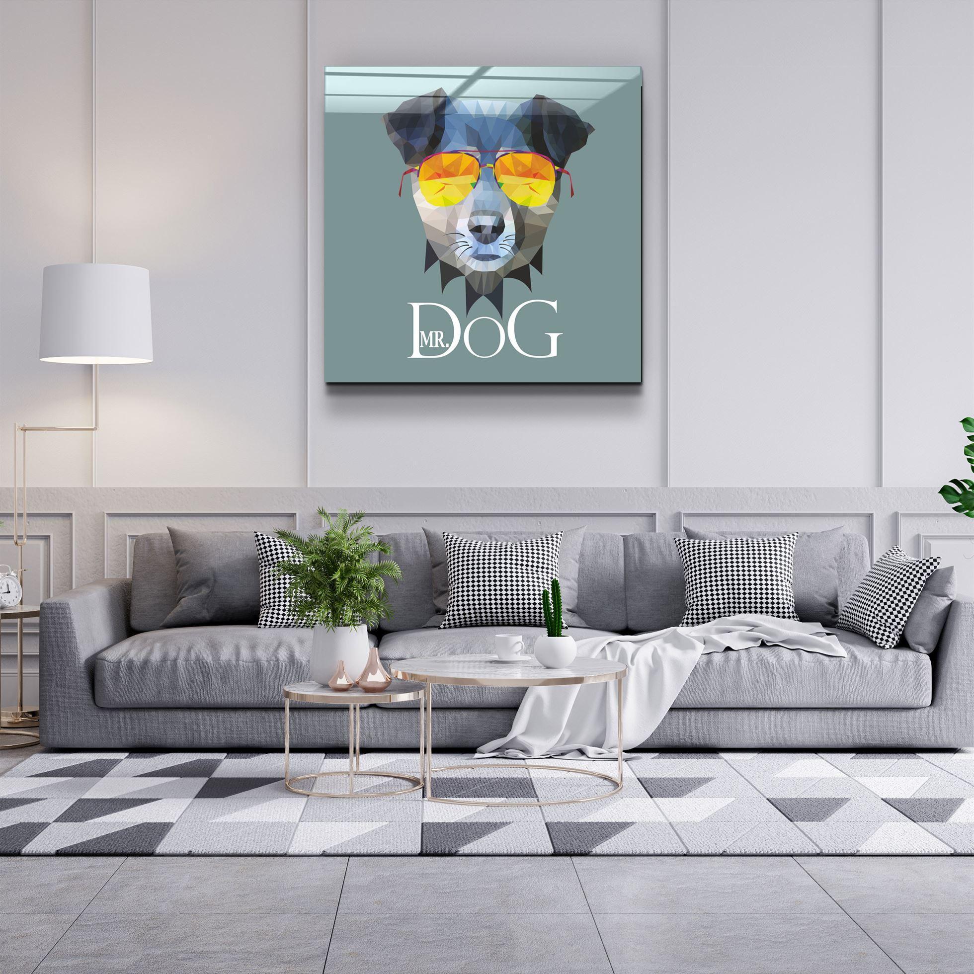 ・"Dog"・Glass Wall Art - ArtDesigna Glass Printing Wall Art