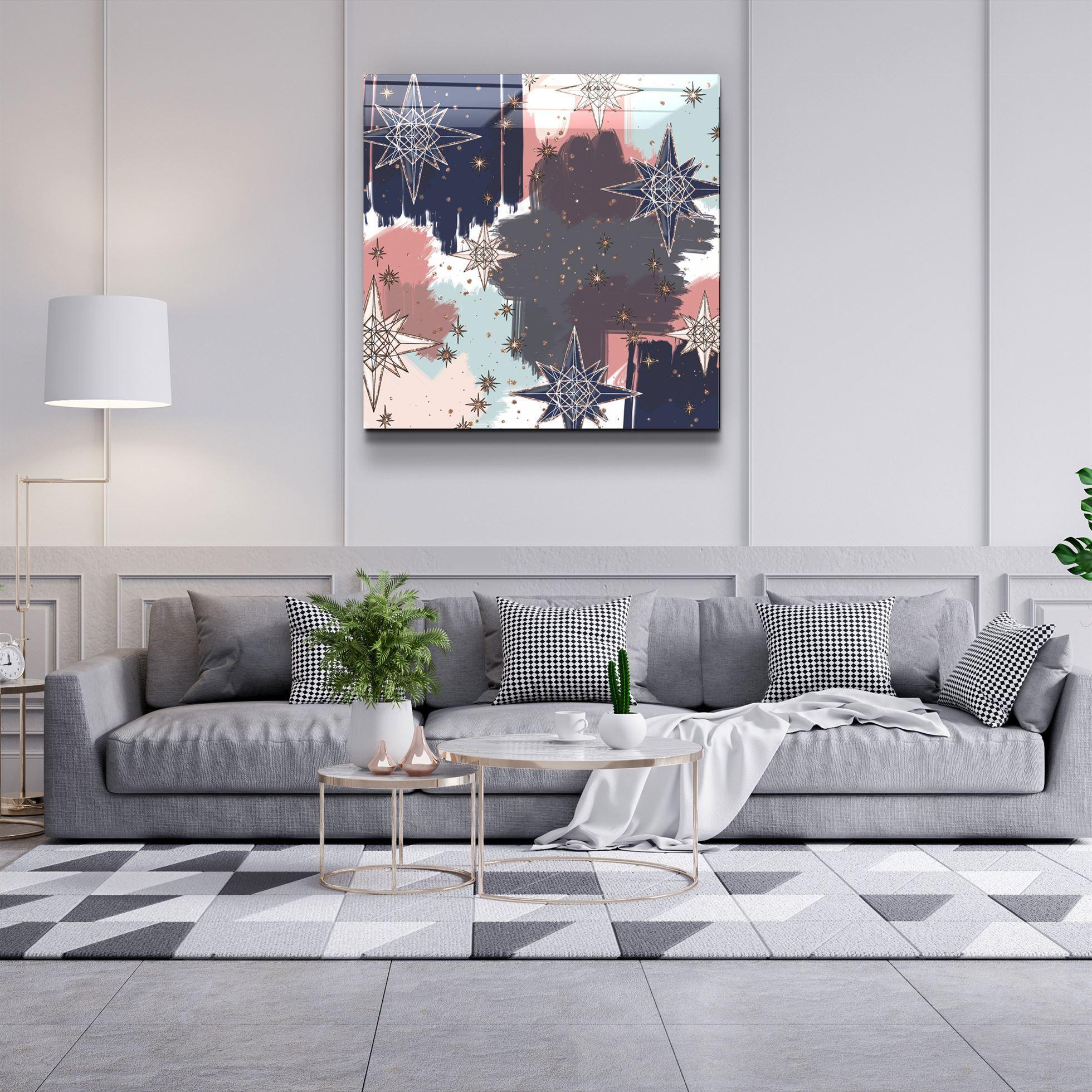 ."Pastel Abstract 3". Glass Wall Art - ArtDesigna Glass Printing Wall Art