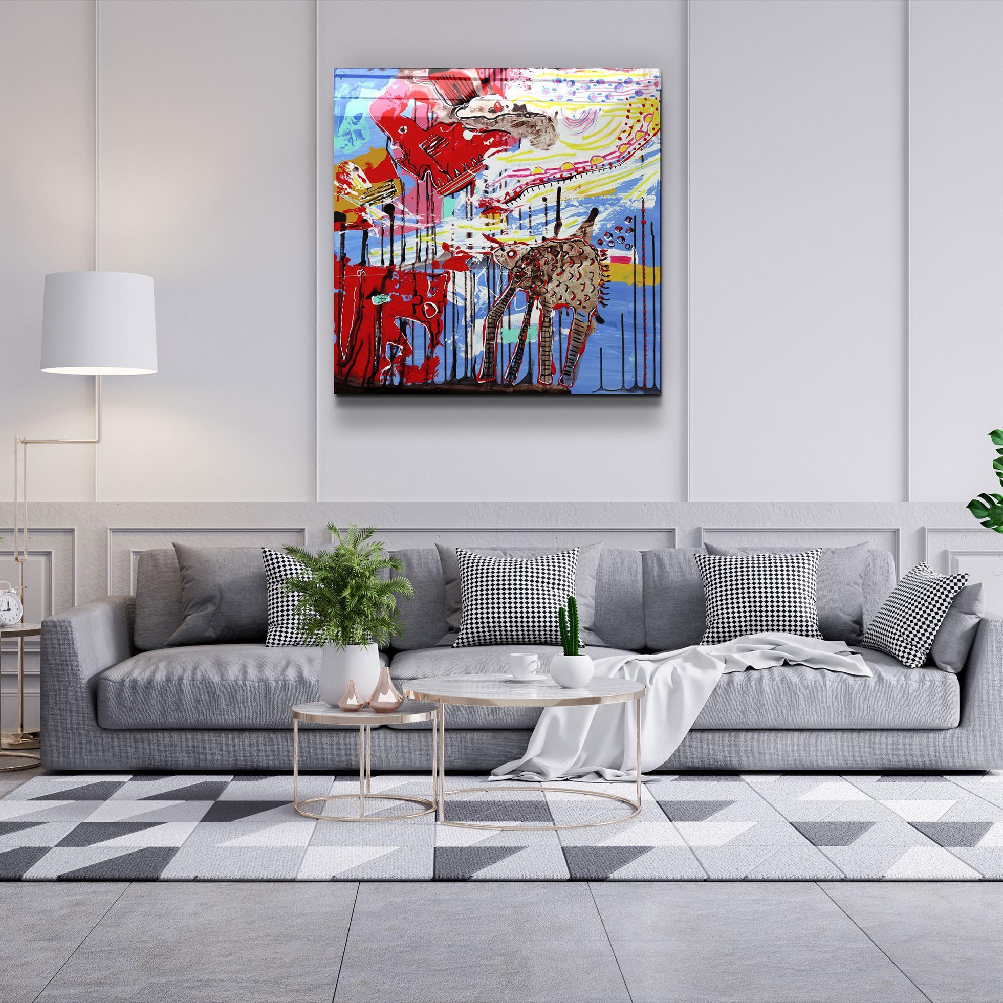 ・"Strange"・Glass Wall Art - ArtDesigna Glass Printing Wall Art