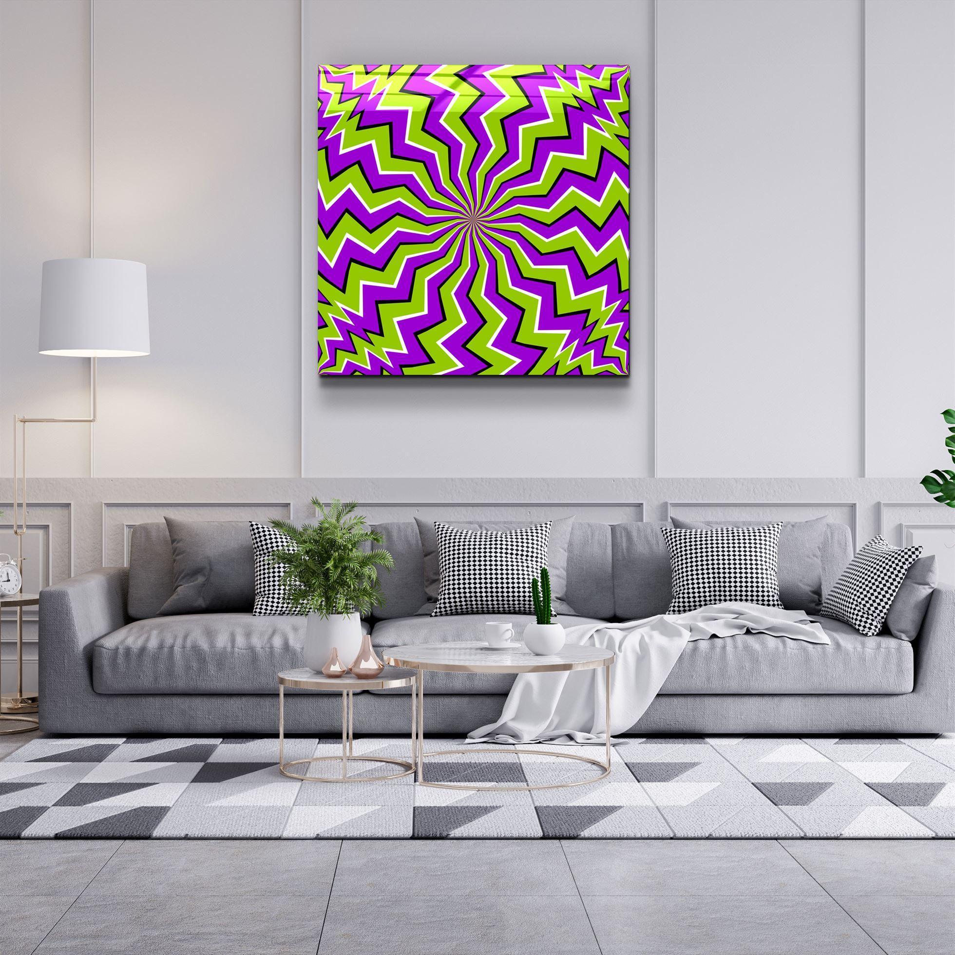 ・"Hypnotize"・Glass Wall Art - ArtDesigna Glass Printing Wall Art