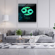 ."Zodiac V2 - Cancer". Glass Wall Art - ArtDesigna Glass Printing Wall Art