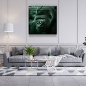 ・"Gorilla"・Glass Wall Art - ArtDesigna Glass Printing Wall Art