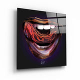 ・"Epoca Lips2"・Designers Collection Glass Wall Art