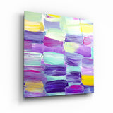 ・"Pinkastone"・Glass Wall Art