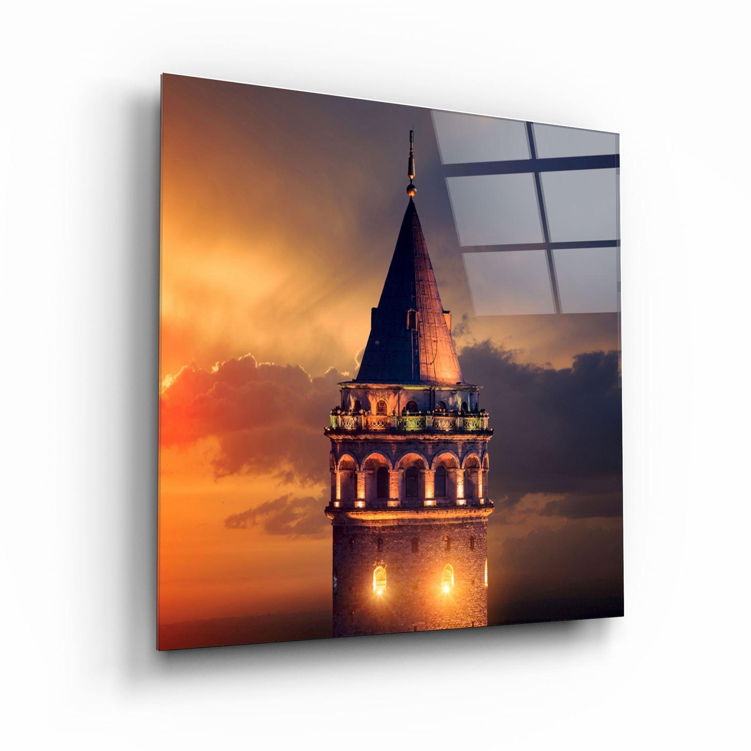 ・"Galata Tower"・Glass Wall Art - ArtDesigna Glass Printing Wall Art