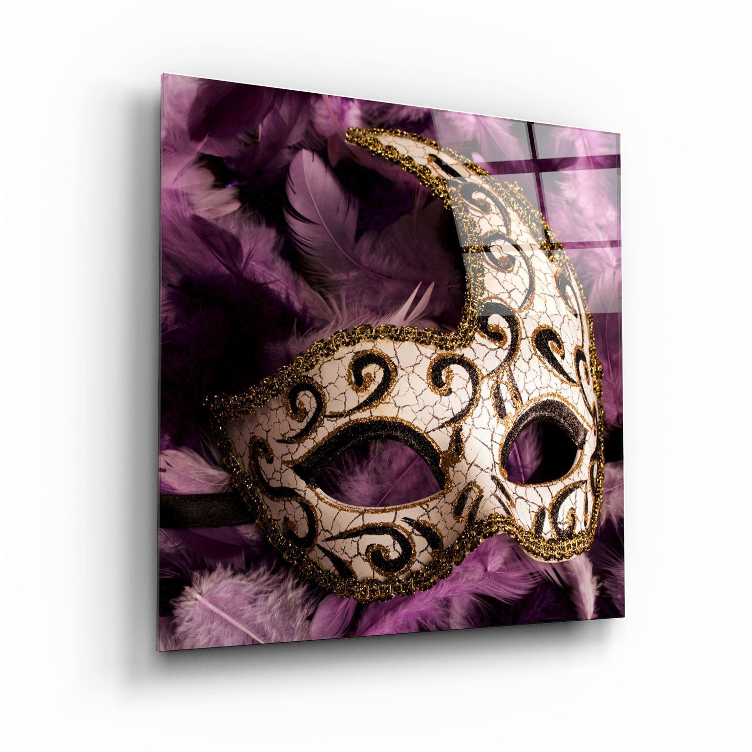 ・"Ball Mask"・Glass Wall Art - ArtDesigna Glass Printing Wall Art