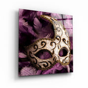 ・"Ball Mask"・Glass Wall Art - ArtDesigna Glass Printing Wall Art