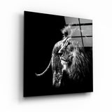・"Lion - Pride and Power"・Glass Wall Art