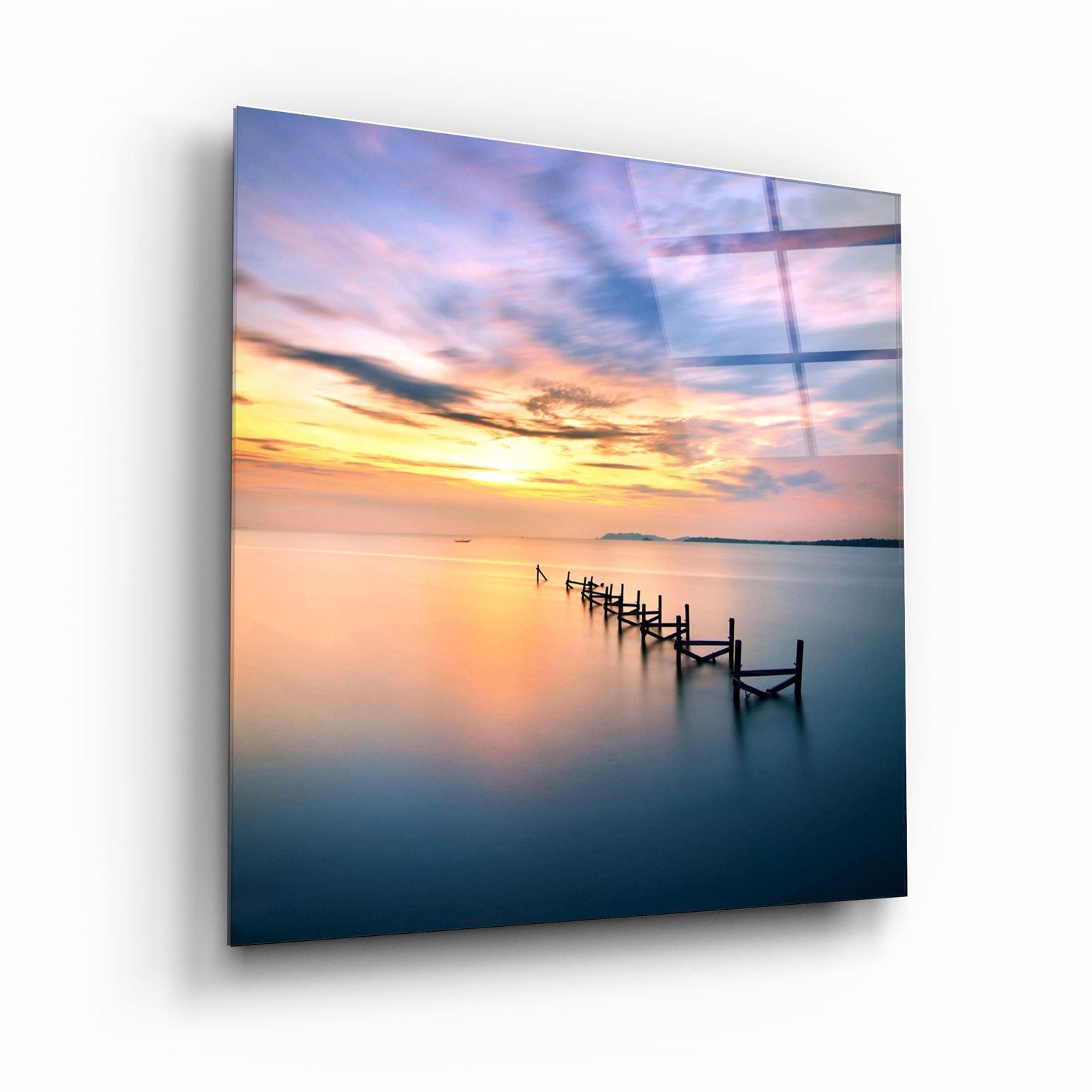 ・"Sunset"・Glass Wall Art - ArtDesigna Glass Printing Wall Art